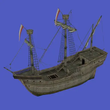 Full Cog Ship with Door Frame and Helm