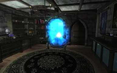 A portal summoned