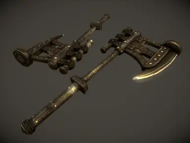 Dwemer War Axe