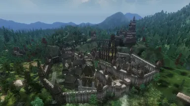 Skingrad distant view