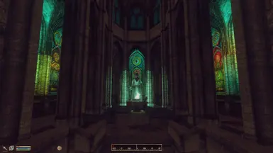 Ruined Cathedral inside