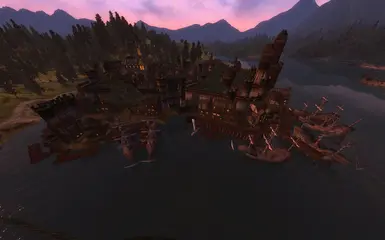 Better Cities addon in Bravil Docks