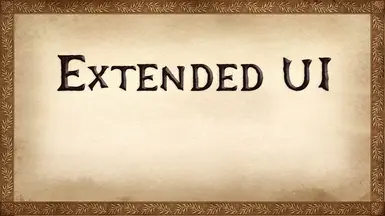 Extended UI