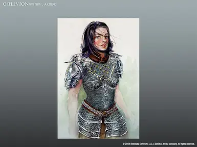 Concept Art Female Mithril Cuirass