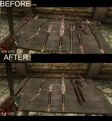 Daedric stuff.