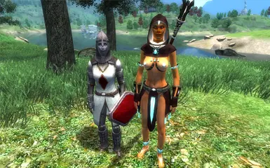 Dame Vuldnelea Rivudil and Pyrie