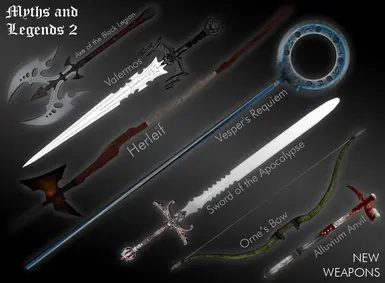 Myths and Legends  Weapons 2