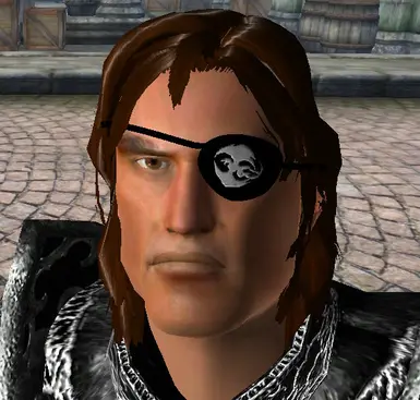 Silver Dragon - Eye Patch