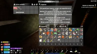 Healing Tablet and you can see honey bandages and aloe bandages in my inventory