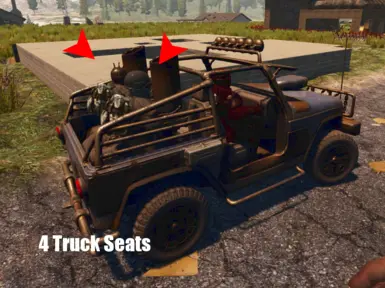 Truck 4 Seat better Horn - Bike faster better Horn - Zombie Yellow Crates live 20 Minutes instead of 5 - Only XML