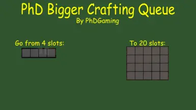 PhD Bigger Crafting Queue (A21)