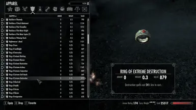 Skyrim Unlimited Rings And Amulets PT BR