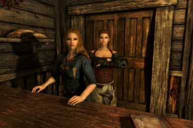 Haelga and Svana (with mods Freyja + Comely Coiffures)