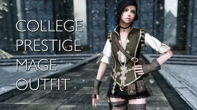 College Prestige Mage Outfit by Xtudo