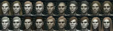 High Elf preset comparison (original | modded)