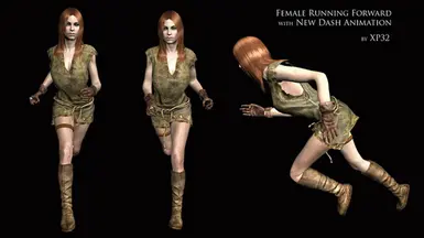 Feminine Running and New Dash Animation