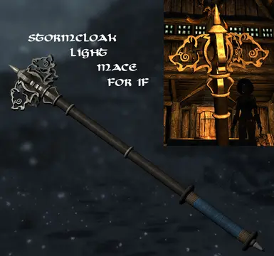 stormcloak light mace