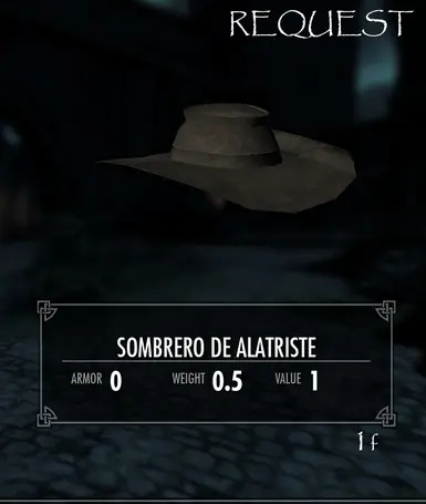 sombrero de alatriste