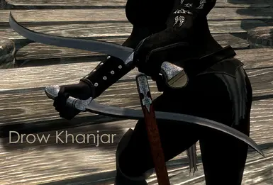 drow khanjar dagger