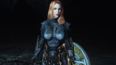 Armored with red lipstick