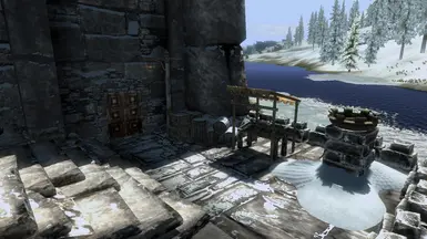 Windhelm Docks Abandoned Market Stall