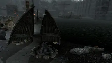 Solstheim Guards Improvised Camp for drinking