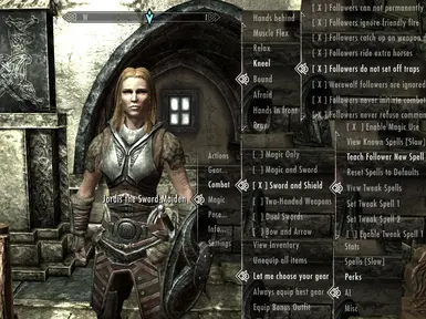 Sample Dialogue Menus