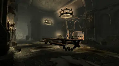 Fort Dawnguard Dinner Hall After