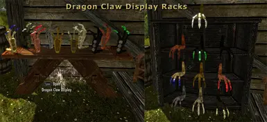 NEW Dragon Claw displays