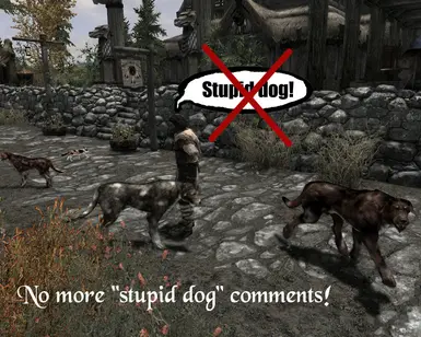 No More Stupid Dog Comments