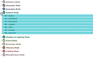 Over 50 Subcategories