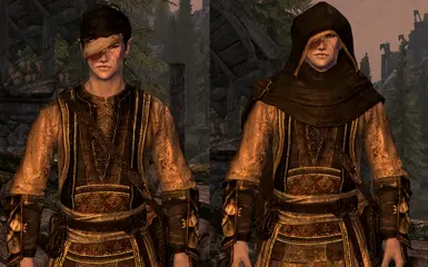 With and without Hood