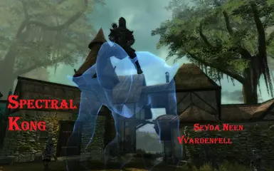 Spectral Kong in Morrowind