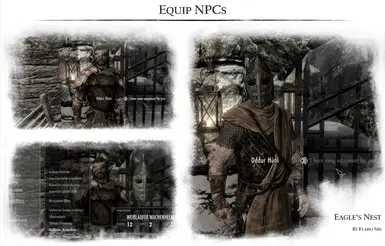 Equip NPCs