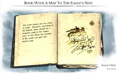 Book with a Map to the Eagles Nest