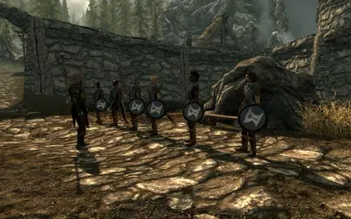 New Helgen guards