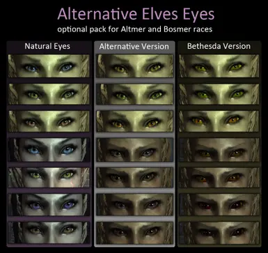 z Elves alternative eyes