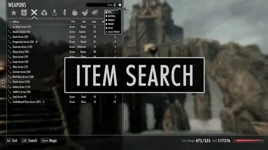 Item Search