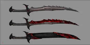 Optional Daedric glowy sheath