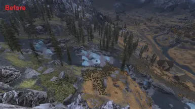 Whiterun hold Waterfalls Before