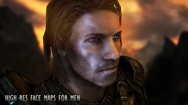High Res Face Maps for Men by Geonox