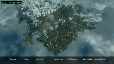 Quality Solstheim Map