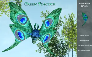 Green Peacock