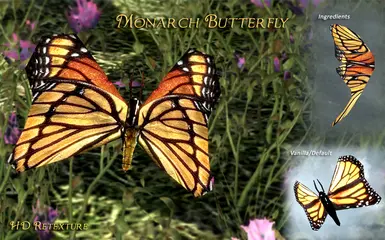 Monarch Butterfly HD-Retexture 