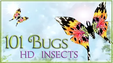 83Willows 101BugsHD Butterfly Dragonfly Luna-Moth Torchbug