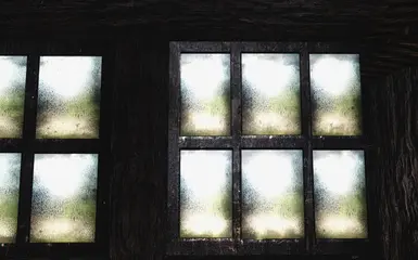 farmhouse window