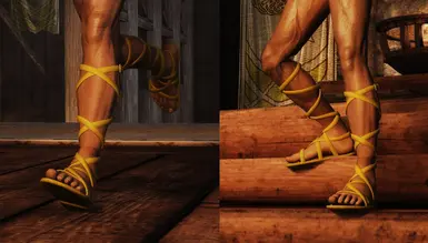 WIP - male sandals