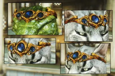 Copper and Sapphire Circlet - Beast Race