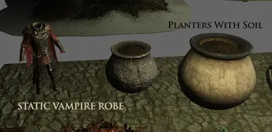 Planters and static armour