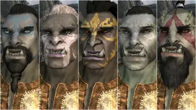 Male Orc Presets